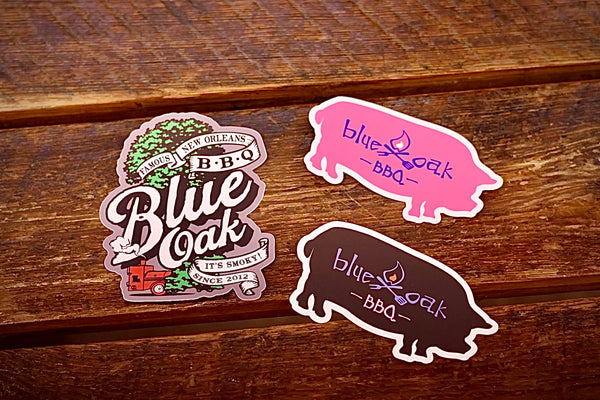 Bloak Stickers – Blue Oak BBQ