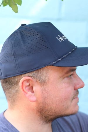 Imperial DYNO Navy Striped Rope Hat