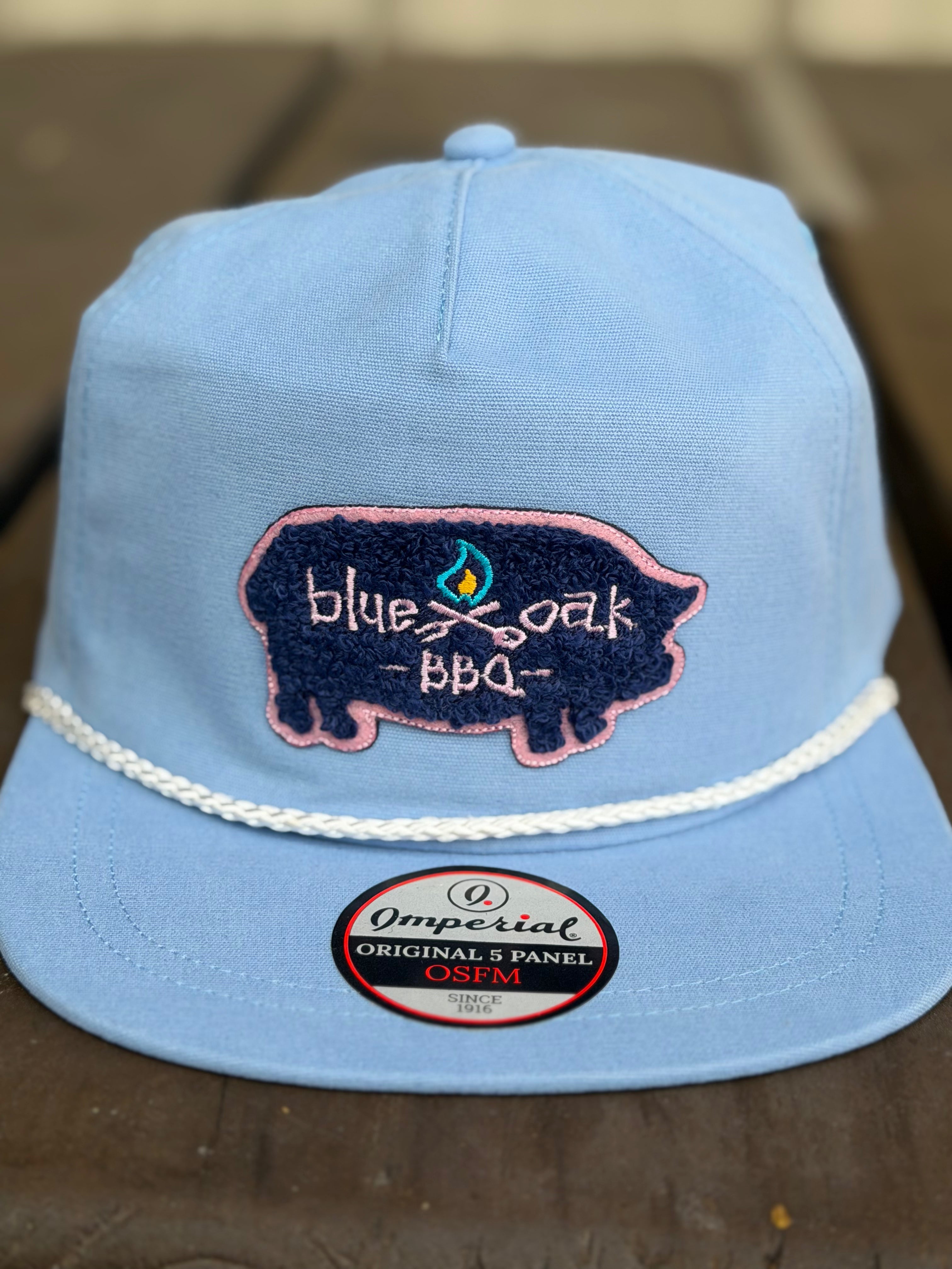 Imperial DNA Baby Blue / Navy Pig Hat