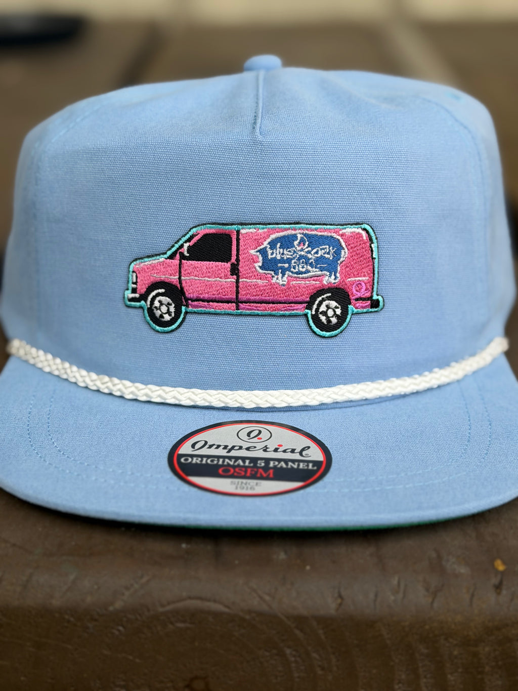 Imperial DNA Baby Blue / Pink Van Hat