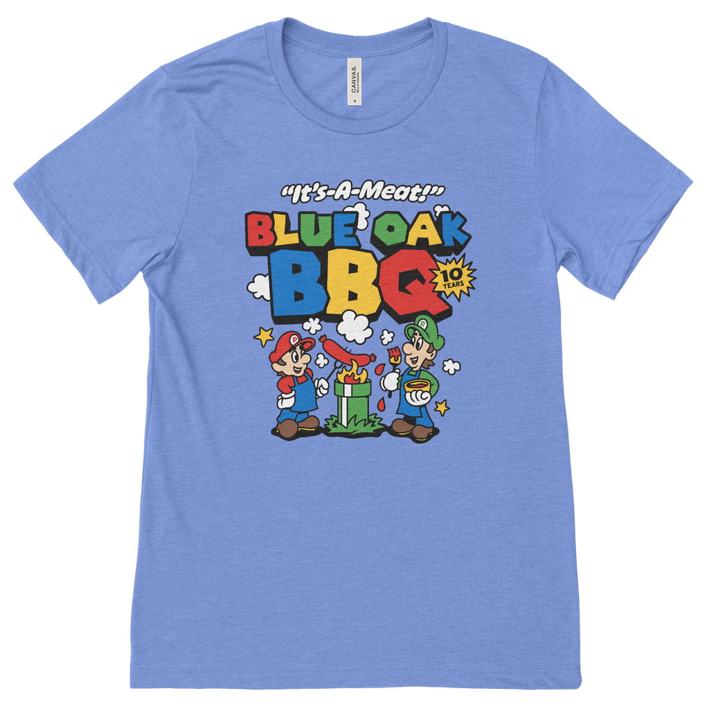 It’s A Meat 10 Year Blue Oak Shirt