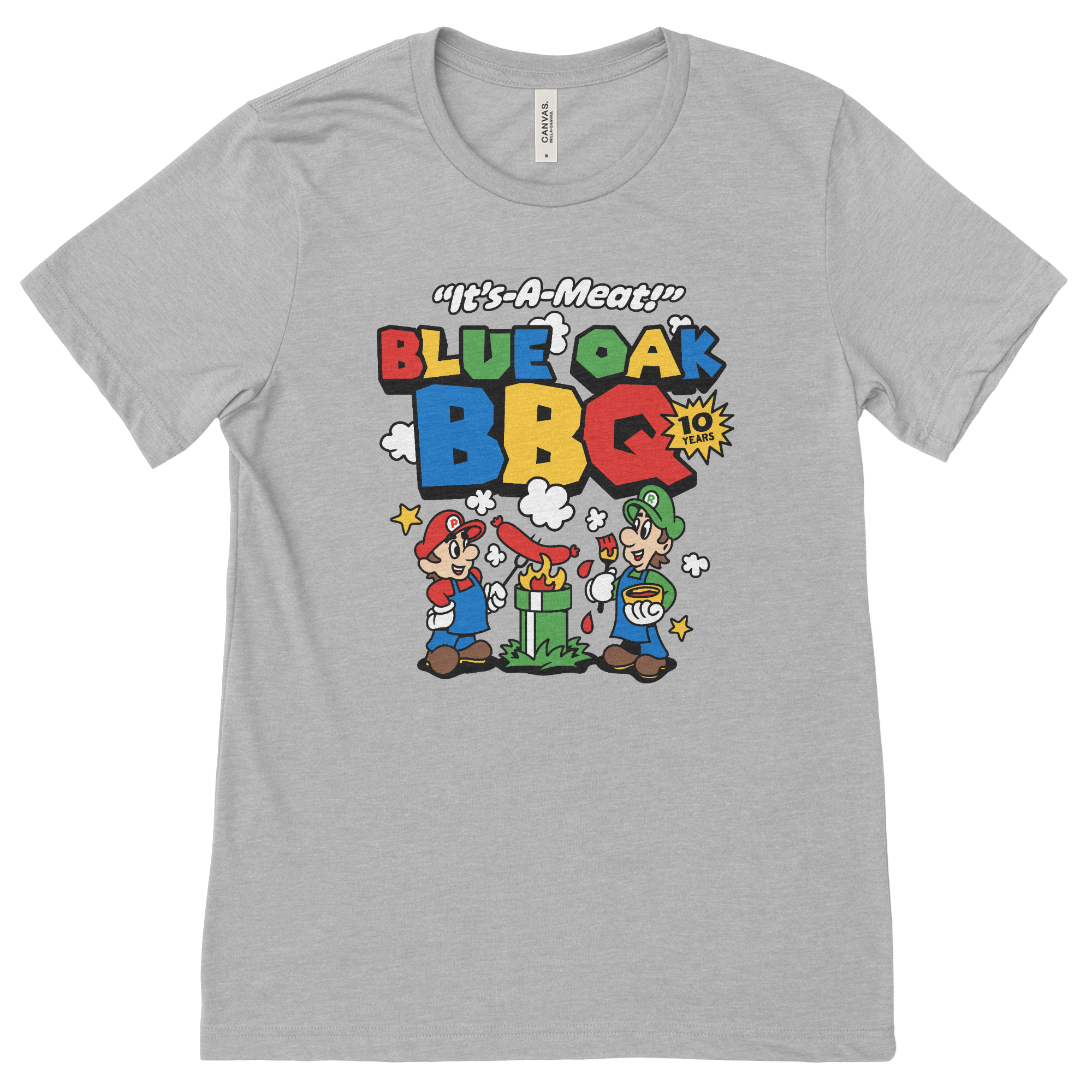 It’s A Meat 10 Year Blue Oak Shirt