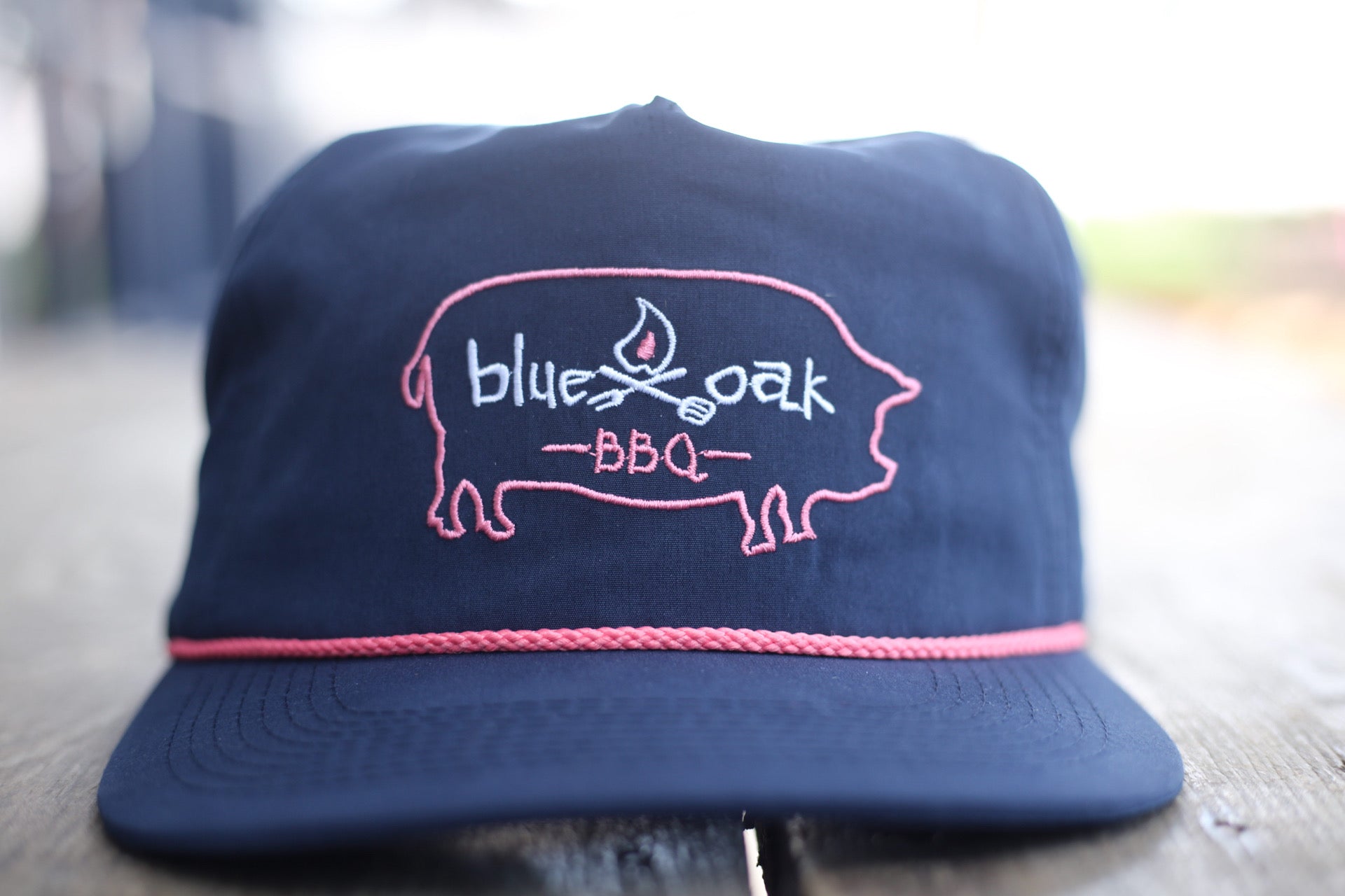 Pink Neon Pig Rope Hat – Blue Oak BBQ